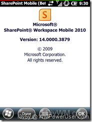 SharePoint About